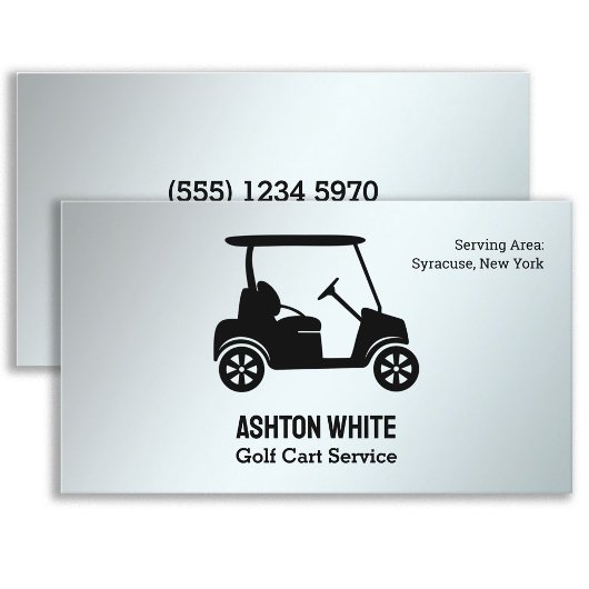 ⛳ゴルフカート 名刺
