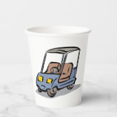 ゴルフカート 紙コップ (正面)