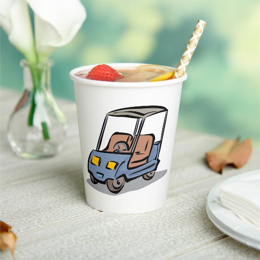 ゴルフカート 紙コップ