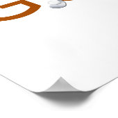 ゴルフカートTシャツとギフト付きゴルフ ポスター (角)