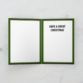 ゴルフカード、私はゴルフが大好き シーズンカード (内部)