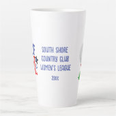 ゴルフガールカスタマイズレートマグ カフェラテマグ (正面)