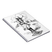 ゴルフガールゴルフヴィンテージ ノートブック (右側)