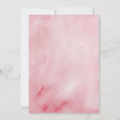 ゴルフガール最新キャディーベビーシャワー 招待状 (裏面)