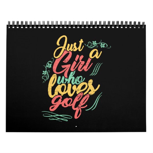ゴルフガール カレンダー (カバー)