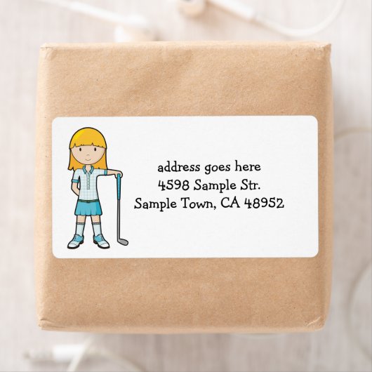 ゴルフガール ラベル (インサイチュ)