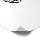 ゴルフキャディーゴルフアートプリント ポスター (角)