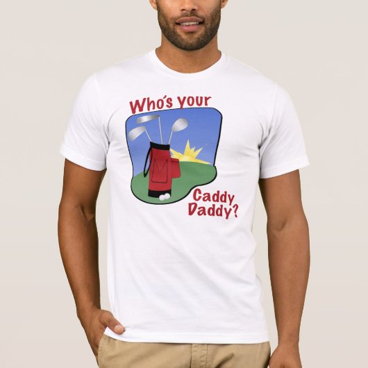 ゴルフキャディTシャツ Tシャツ (正面)