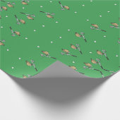 ゴルフギアオングリーン ラッピングペーパー (角)