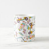 ゴルフギア女子ゴルファー コーヒーマグカップ (中央)