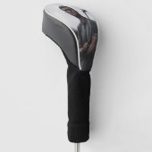 ゴルフギフトカスタム写真 ゴルフヘッドカバー (アングル)