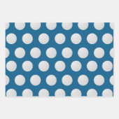 ゴルフギフトラップ – ゴルファーラッピング紙 ラッピングペーパーシート (正面3)