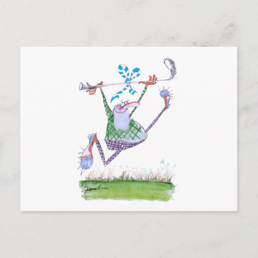 ゴルフギフト,トニー・フェルナンデス ポストカード (正面)