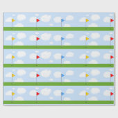 ゴルフギフト ラッピングペーパー (フラット)