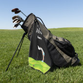 ゴルフクイーンにゴルフタ退職したオルがある ゴルフタオル (グリーン)