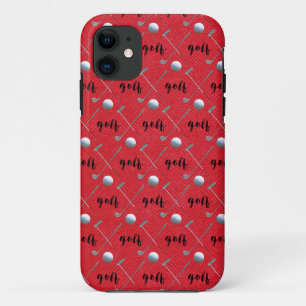 ゴルフクラブとボール iPhone 11 ケース