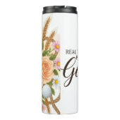 ゴルフクラブのフローラ配置 タンブラー (裏面)