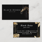 ゴルフクラブの名刺 名刺 (正面/裏面)