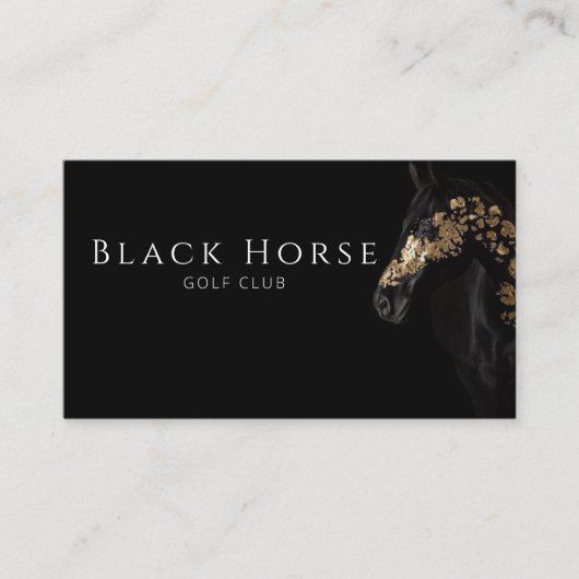 ゴルフクラブの名刺 名刺 (正面)