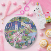 ゴルフクラブをテーマにしたゴルフ ペーパープレート (パーティー)