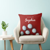 ゴルフクラブアートゴルフコーチ名 クッション (椅子)