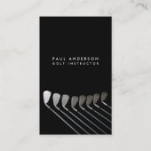 ゴルフクラブアートゴルフコーチ名 名刺 (正面)