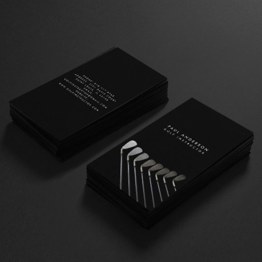 ゴルフクラブアートゴルフコーチ名 名刺