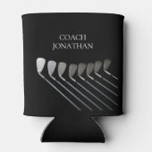 ゴルフクラブアートゴルフコーチ名 缶クーラー (裏面)