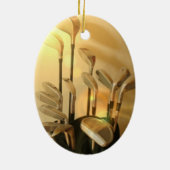 ゴルフクラブオーナメント セラミックオーナメント (裏面)