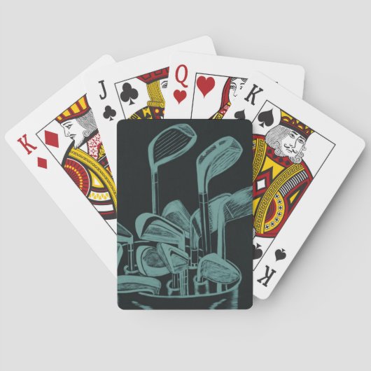 ゴルフクラブカード トランプ (裏面)