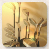 ゴルフクラブコルクのコースター コースター (正面)