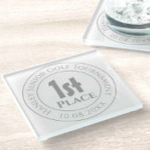 ゴルフクラブコンペティション第1回賞金賞受賞 ガラスコースター