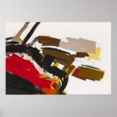 ゴルフクラブコンポジションキャンバスアートプリント ポスター (正面)