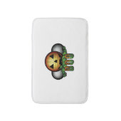 ゴルフクラブコースハロウィンゴルファー退職祝い バスマット (正面縦)