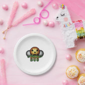 ゴルフクラブコースハロウィンゴルファー退職祝い ペーパープレート (パーティー)