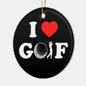 ゴルフクラブゴルファー好き  セラミックオーナメント (左)