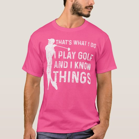 ゴルフクラブゴルフボ遊ールズフィールド Tシャツ (正面)