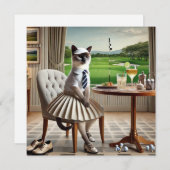 ゴルフクラブハウスfor猫好き (正面/裏面)