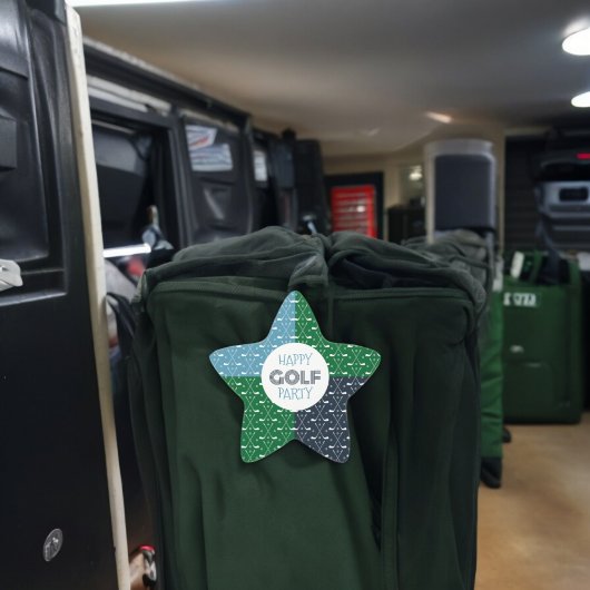 ゴルフクラブパターンシール 星シール