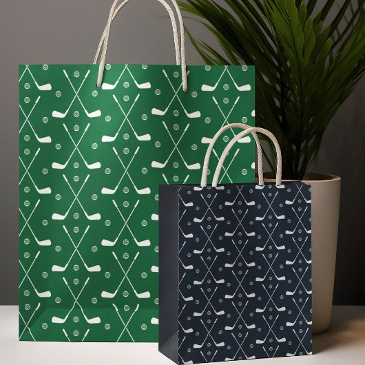 ゴルフクラブパターン紙プレート ミディアムペーパーバッグ