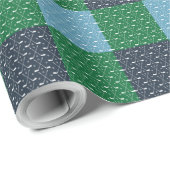 ゴルフクラブパターン紙プレート ラッピングペーパー (ロールコーナー)