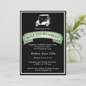 ゴルフクラブリーグ企業の大会 招待状 (スタンド正面)