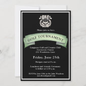 ゴルフクラブリーグ法人ロゴトーナメント 招待状 (正面)