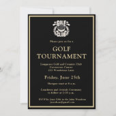 ゴルフクラブリーグ法人ロゴトーナメント 招待状 (正面)