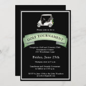 ゴルフクラブリーグ法人大会 招待状 (正面/裏面)