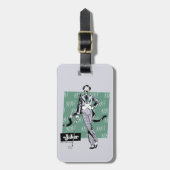 ゴルフクラブ付きジョーカー ラゲッジタグ (正面縦)