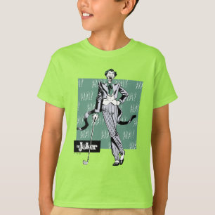 ゴルフクラブ付きジョーカー Tシャツ