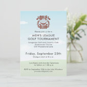 ゴルフクラブ写真 メンズリーグトーナメントロゴ 招待状 (スタンド正面)