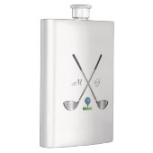 ゴルフクラブ及びイニシャル フラスク (右)