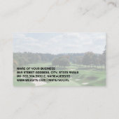 ゴルフクラブ及びボール | コース 名刺 (裏面)